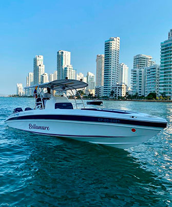 Botegena Cartagena Colombia Boat Rentals Bellamare 1