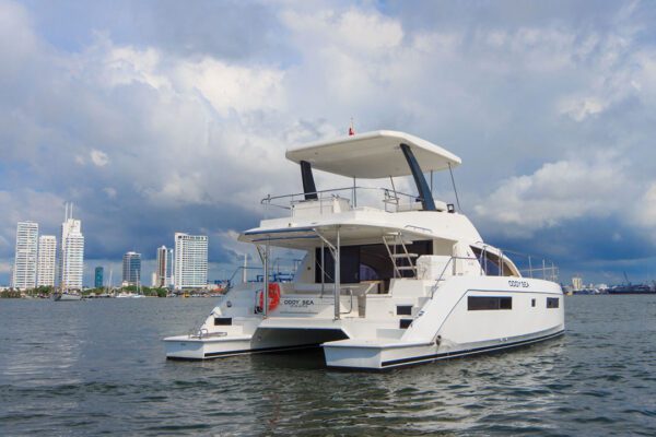 Three bedrooms aboard Oddy Sea shown with storage and comfort