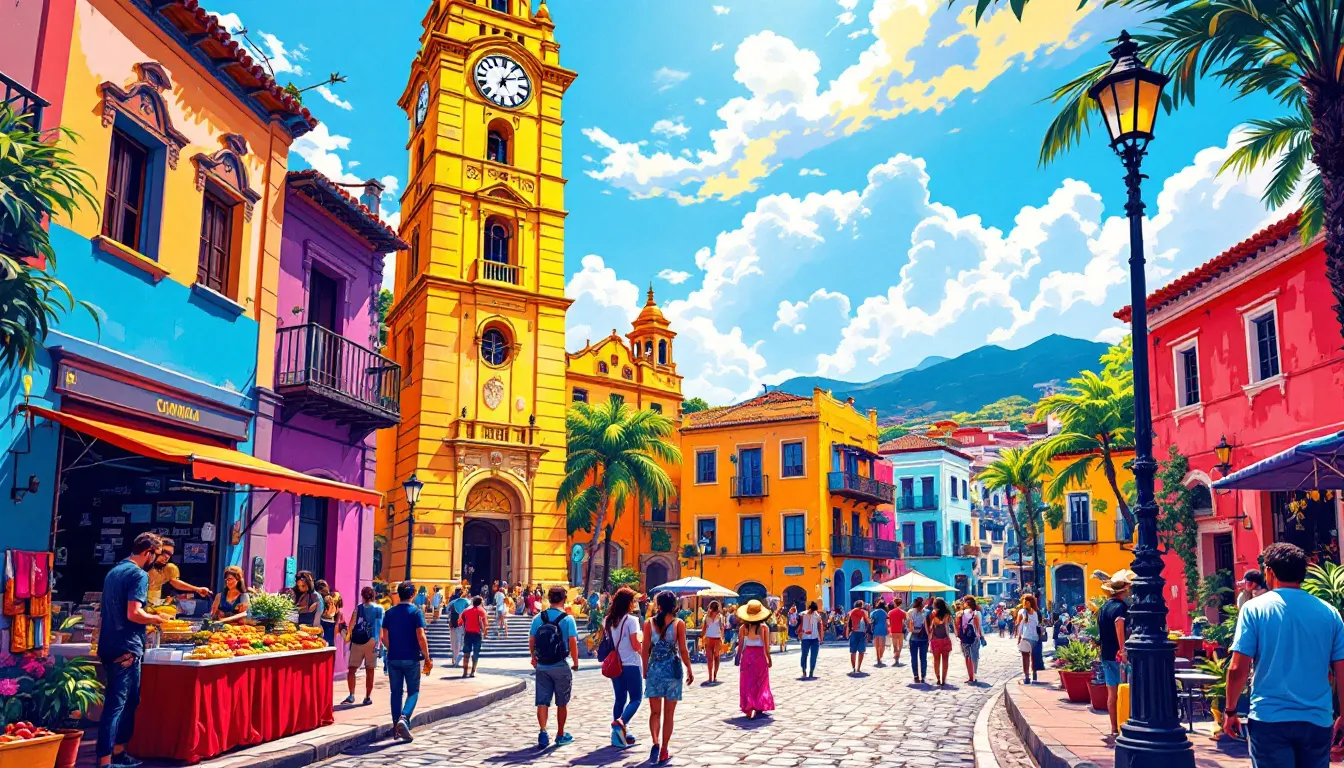 Experience local culture with a walking tour in Cartagena, exploring its vibrant streets and rich heritage.