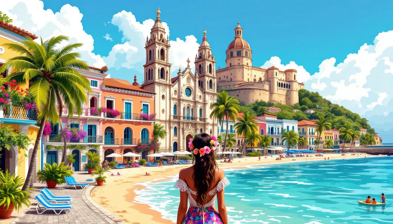 Top attractions in Cartagena, highlighting historical sites and beautiful beaches.