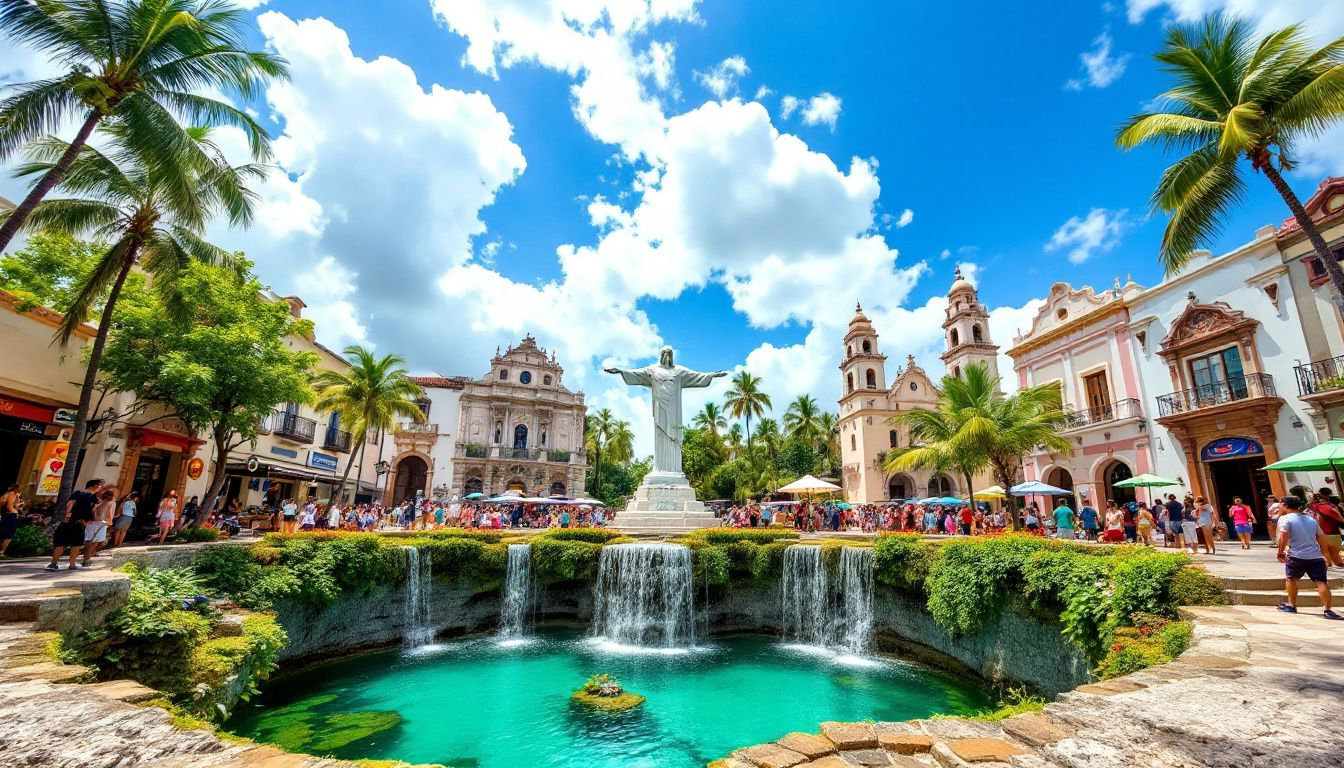 Atracciones turísticas en Cancún y Ciudad de México.