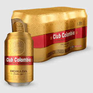 Club Colombia 6 pack for your boat rental island tour