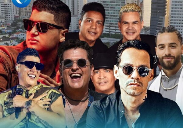 Concert on the water in cartagena with Maluma, Carlos Vives and Elder Dayán November 14th