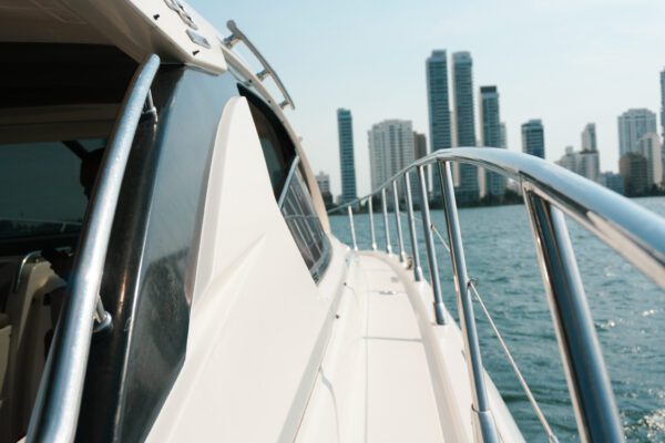 Elegant bathroom with full amenities aboard Myriam Esther V